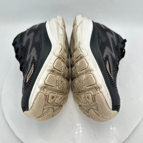 Hoka One One Clifton 9 Women Size 8.5B 1132211 BRGL Black Rose Gold Shoes - Picture 7 of 11